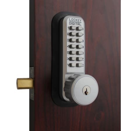 Lockeyusa Mechanical Keyless Key Override Deadbolt, 2210KO, Marine Grade 2210MGKO